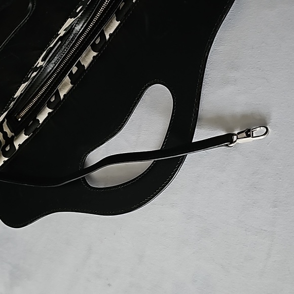 GUCCI large black Guccissima leather Punch tote bag - Picture 8 of 9